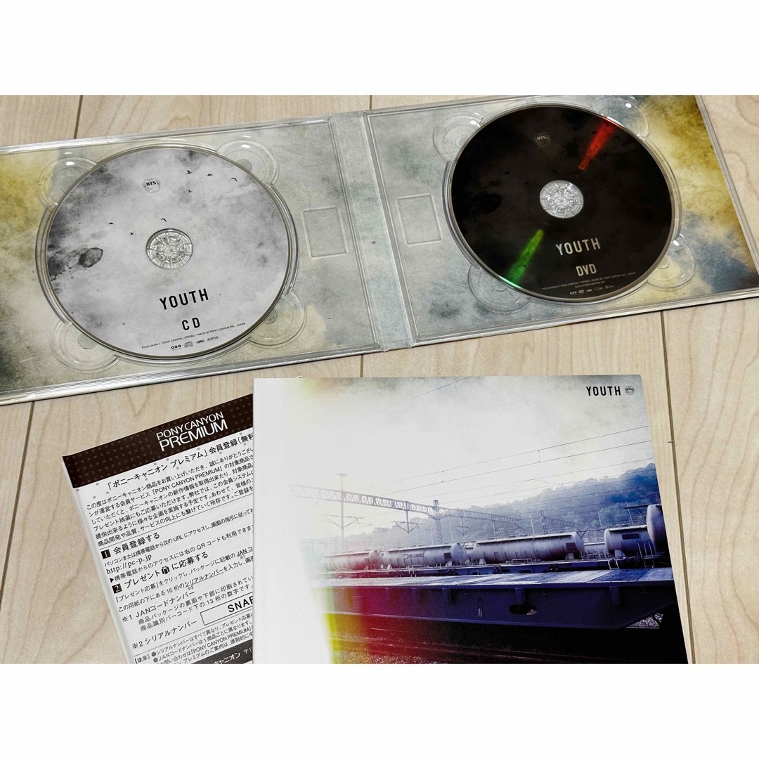 YOUTH CD DVD 初回限定版 エンタメ/ホビーのCD(K-POP/アジア)の商品写真
