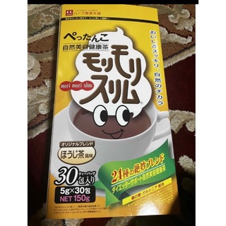 ハーブ健康本舗 モリモリスリム　ほうじ茶風味30包(ダイエット食品)
