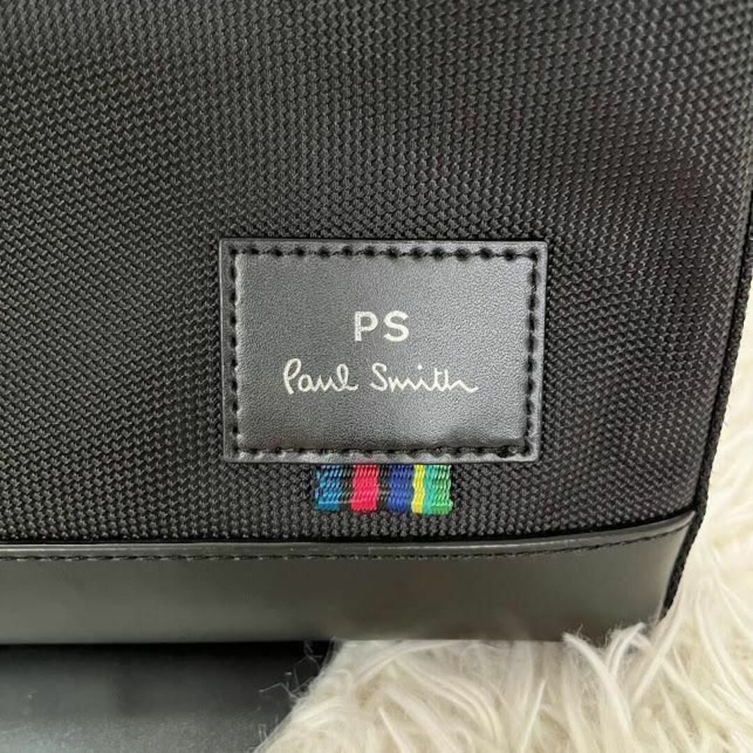 極美品タグ付き　ポールスミス Paul Smith ショルダーバッグ ブラック