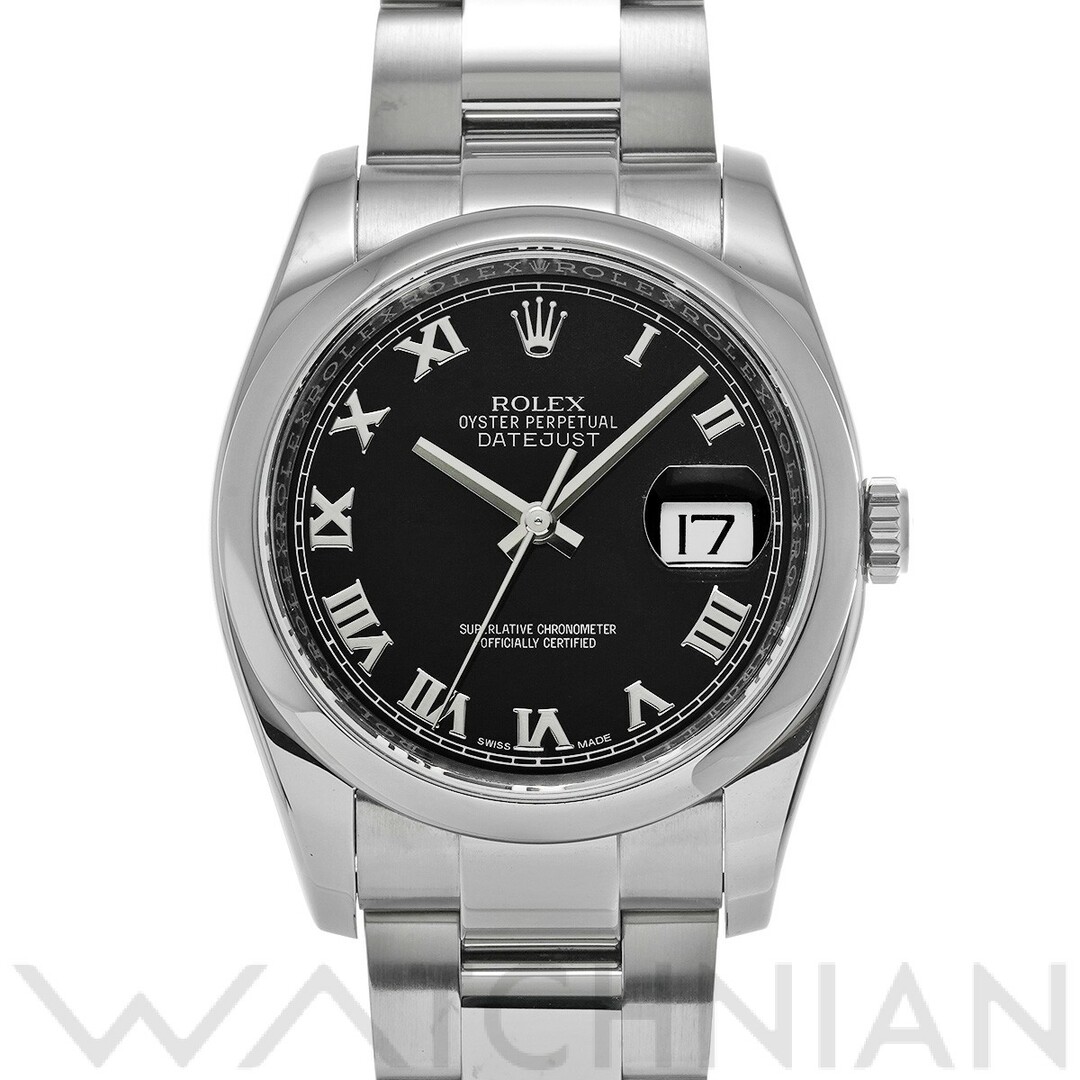中古 ロレックス ROLEX 116200 ランダムシリアル ブラック メンズ 腕時計