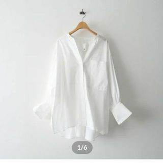 machatt クロップドロングTシャツ  White