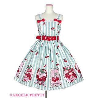 アンジェリックプリティー(Angelic Pretty)のCherry Stamp JSKカチュソックス(セット/コーデ)