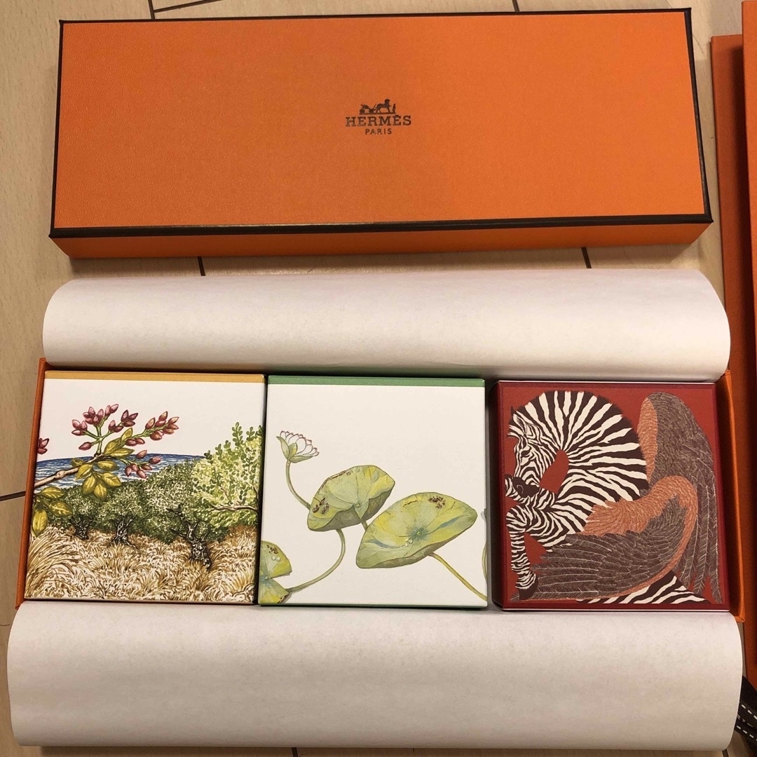 Hermes   エルメスフレグランスソープ三点セットの通販 by シマ's shop