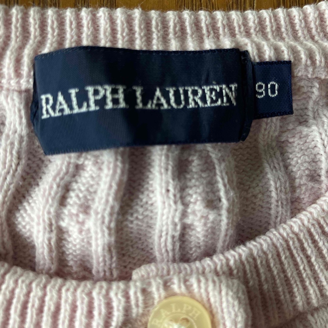 Ralph Lauren(ラルフローレン)のラルフローレン90 カーディガン キッズ/ベビー/マタニティのキッズ服女の子用(90cm~)(カーディガン)の商品写真