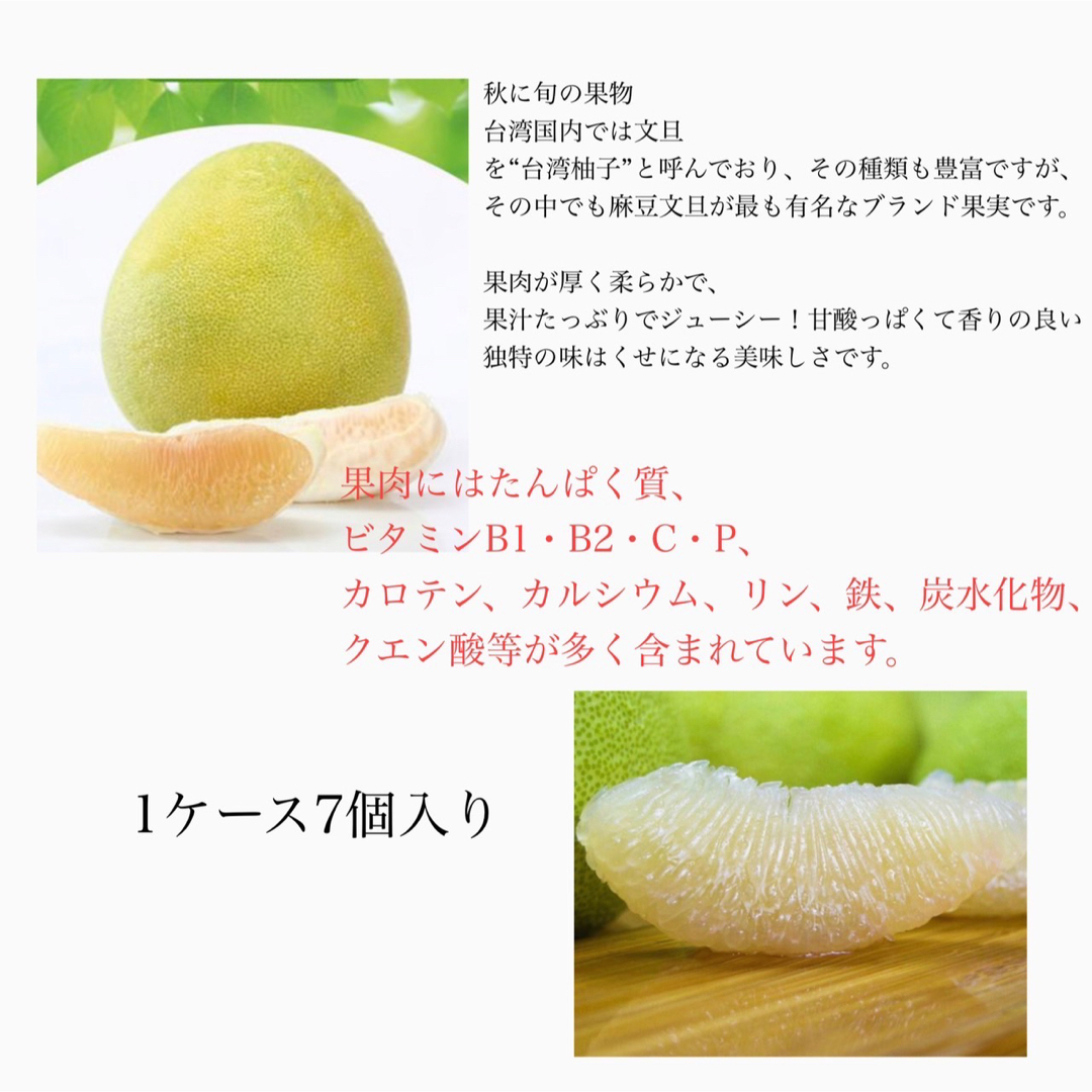 柚子 台灣産 麻豆文旦 果物