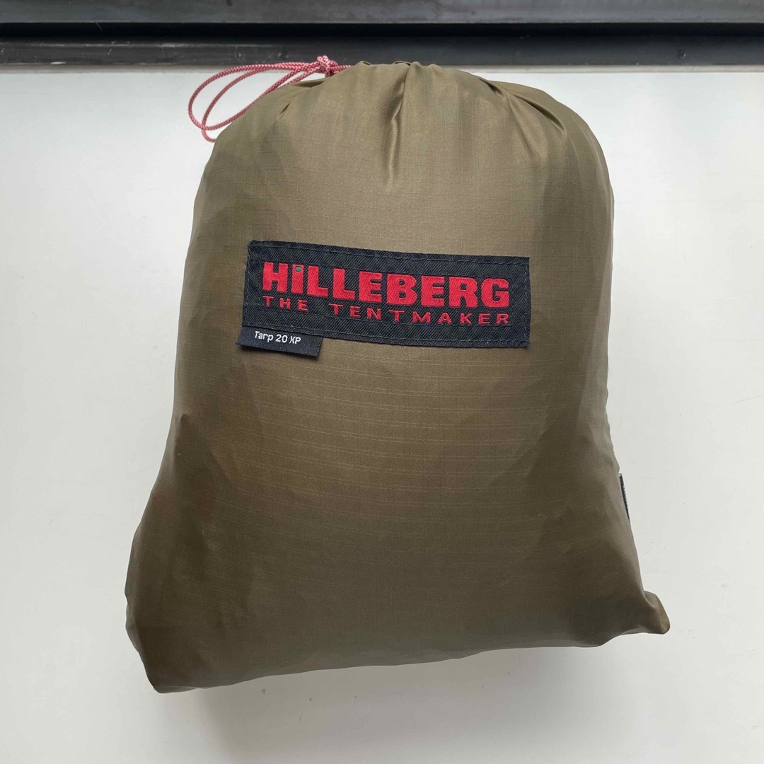 テント/タープ【美品】HILLBERG Tarp 20 XP ヒルバーグ タープ サンド