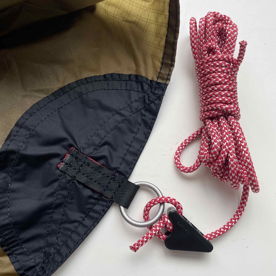 HILLEBERG(ヒルバーグ)の【中古美品】HILLBERG Tarp 20 XP ヒルバーグ タープ サンド スポーツ/アウトドアのアウトドア(テント/タープ)の商品写真