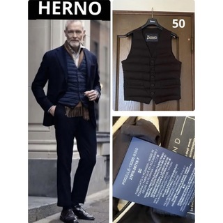 HERNO - HERNO IL GILET ダウンベスト 46 S PI012ULE19288の通販 by