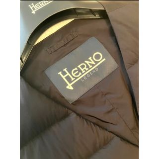 美品★ヘルノHERNO ダウンベスト　ジレ　レジェンド　LEON雑誌掲載