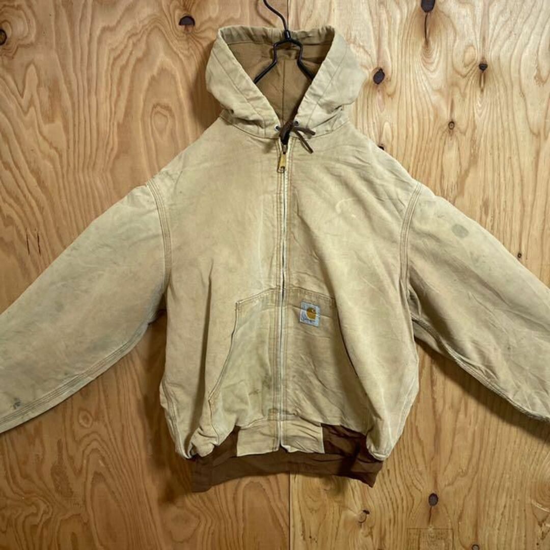 carhartt - カーハート ベージュ ダックパーカー ジップ アクティブ