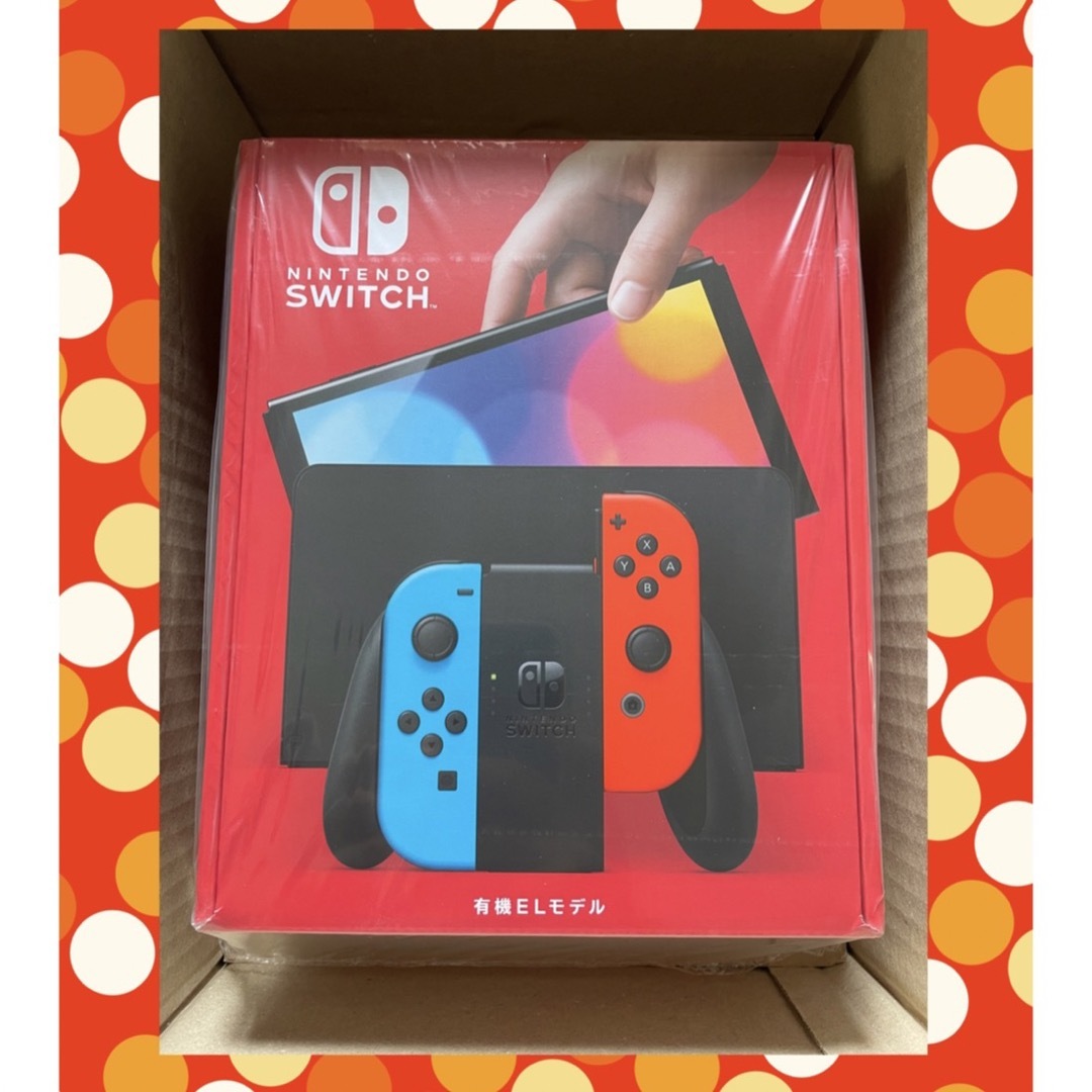Nintendo Switch 有機ELモデル ネオンブルー/ネオンレッド-
