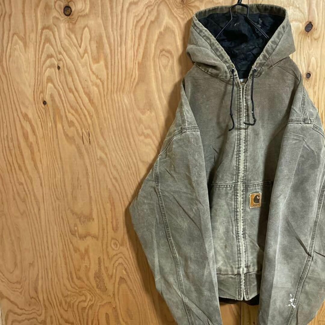 90s Carhartt ダメージパーカー