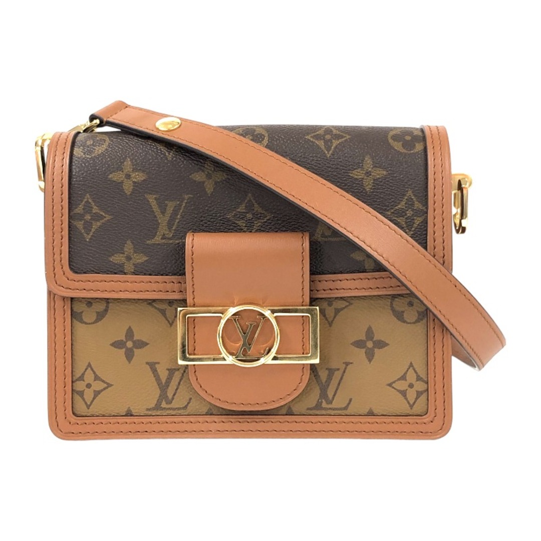 ルイ・ヴィトン ブラウン モノグラム・リバース レディース ショルダーバッグ LOUIS VUITTON ドーフィーヌ MINI M44580 ショルダーバッグ爆買い大得価