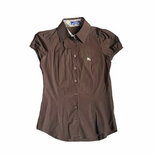 バーバリー(BURBERRY)のBurberry バーバリー　ブルーレーブル　シャツ【古着】(Tシャツ(半袖/袖なし))