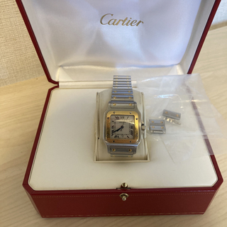 Cartier - カルティエ  サントスガルベ LM 時計 ステンレススチール クオーツ