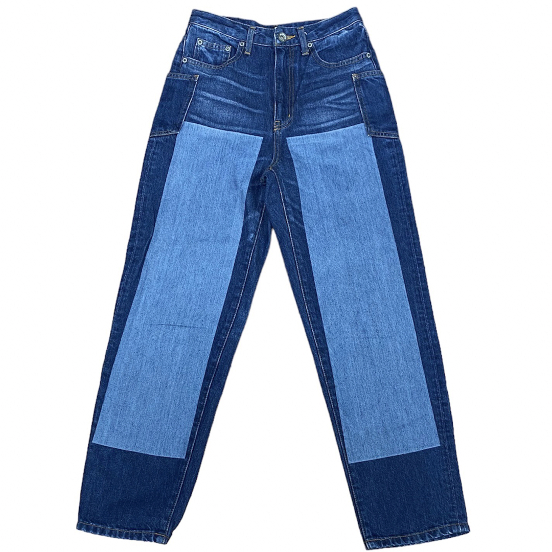 【新品】jeanasis ハイショクデザインデニムパンツ