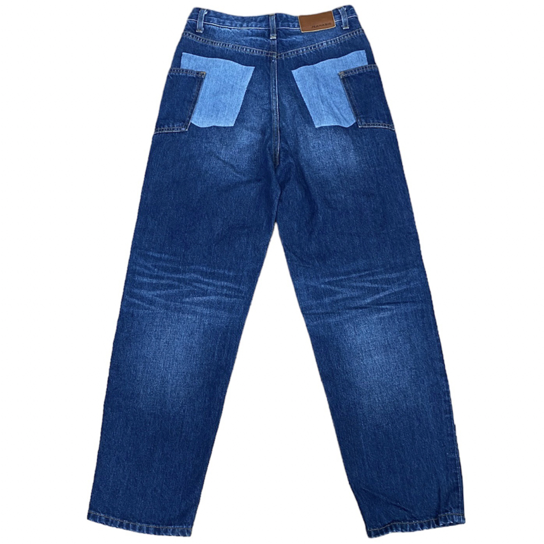 【新品】jeanasis ハイショクデザインデニムパンツ