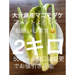 大分県産マコモダケ　（マコモタケ(野菜)