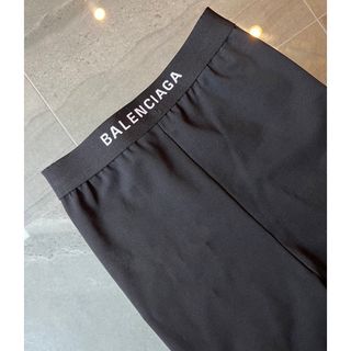 バレンシアガ(Balenciaga)のBALENCIAGA バレンシアガ  ロゴ レギンス パンツ(その他)