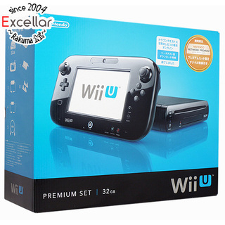 ウィーユー(Wii U)の任天堂　Wii U PREMIUM SET kuro　32GB 元箱あり(家庭用ゲーム機本体)