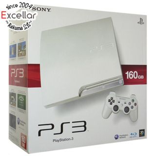 プレイステーション3(PlayStation3)のSONY　プレイステーション3 160G ホワイト CECH-3000ALW　日焼け 元箱あり(家庭用ゲーム機本体)