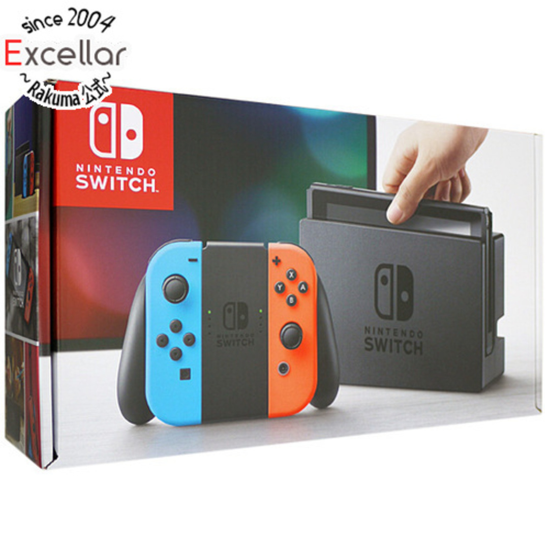 任天堂 Nintendo Switch ネオンブルー/ネオンレッド 訳あり 元箱あり