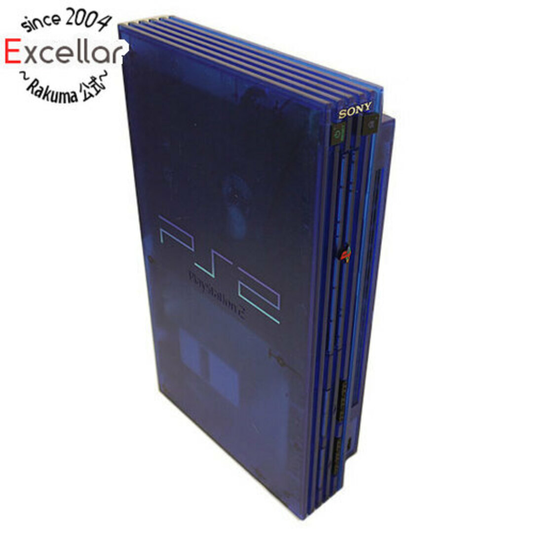 PlayStation2(プレイステーション2)のSONY　プレイステーション2 オーシャン・ブルー　SCPH-37000 L エンタメ/ホビーのゲームソフト/ゲーム機本体(家庭用ゲーム機本体)の商品写真