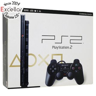 プレイステーション2(PlayStation2)のSONY　プレイステーション2チャコール・ブラック SCPH-75000CB 元箱あり(家庭用ゲーム機本体)