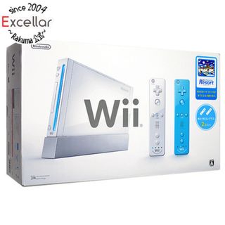 ウィー(Wii)の任天堂　Wii本体 リモコンプラス＆リゾート同梱版　未使用(家庭用ゲーム機本体)