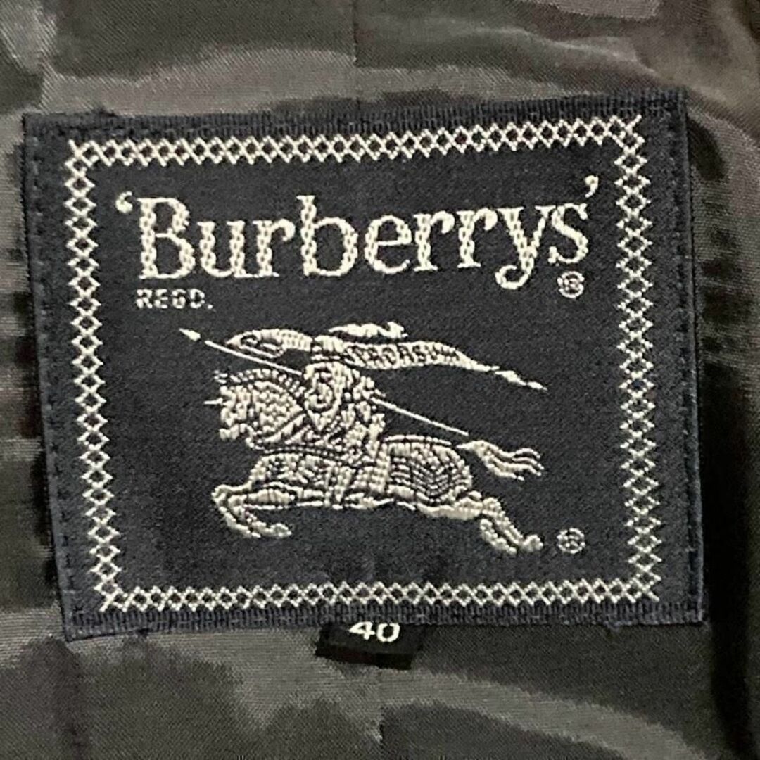 ☆BURBERRYS☆ スカートスーツ セットアップ 40 ウール グレー