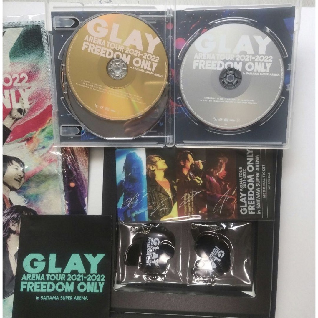 GLAY FREEDOM ONLY Blu-ray Gdirect限定盤の通販 by shop｜ラクマ