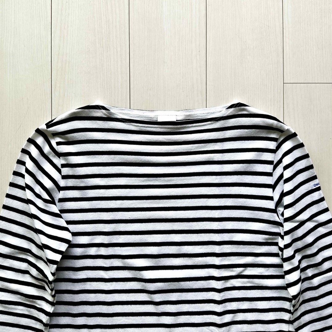 ORCIVAL(オーシバル)のORCIVAL（オーシバル）| バスクシャツ サイズ3（メンズS相当） メンズのトップス(Tシャツ/カットソー(七分/長袖))の商品写真