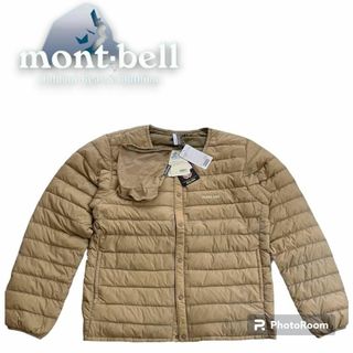 モンベル(mont bell)の新品タグ付　B:MING by BEAMS×モンベル　スペリオダウンL　ベージュ(登山用品)