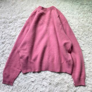 美品✨プラージュ カーディガン 秋服 カシミヤ 冬服 Vネック ウール ファー
