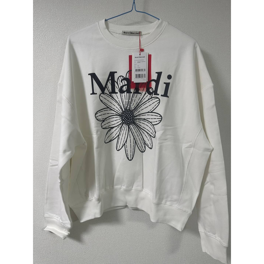 マルディメクルディ Mardi Mercredi スウェット White