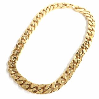 Louis Vuitton Chain Pendant Necklace Gold Silver M61090 40.5cm