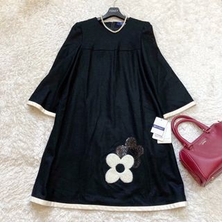 エムズグレイシー ひざ丈ワンピース(レディース)(ウール)の通販 200
