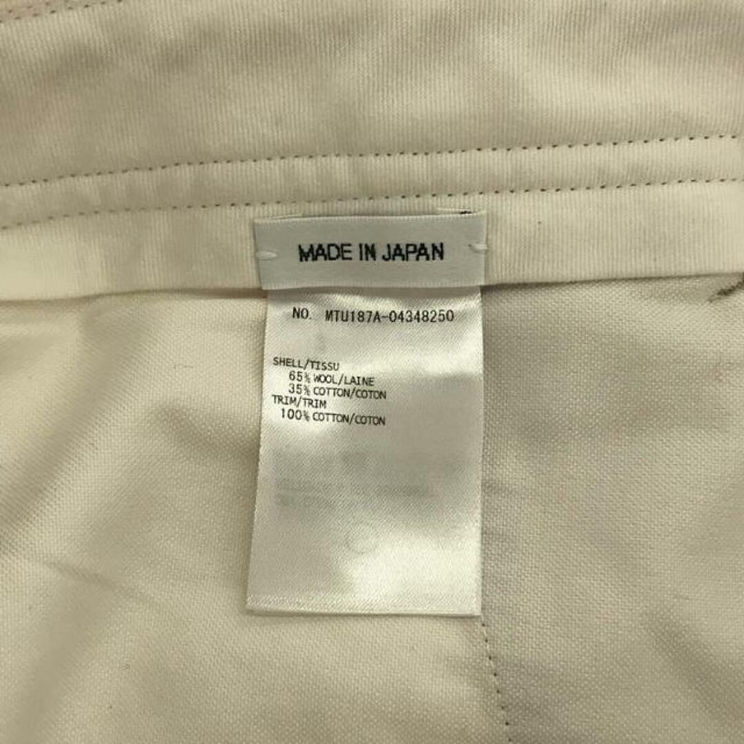 【美品】 THOM BROWNE / トムブラウン | トリコロールライン クロップドパンツ | 2 | キャメル | メンズ