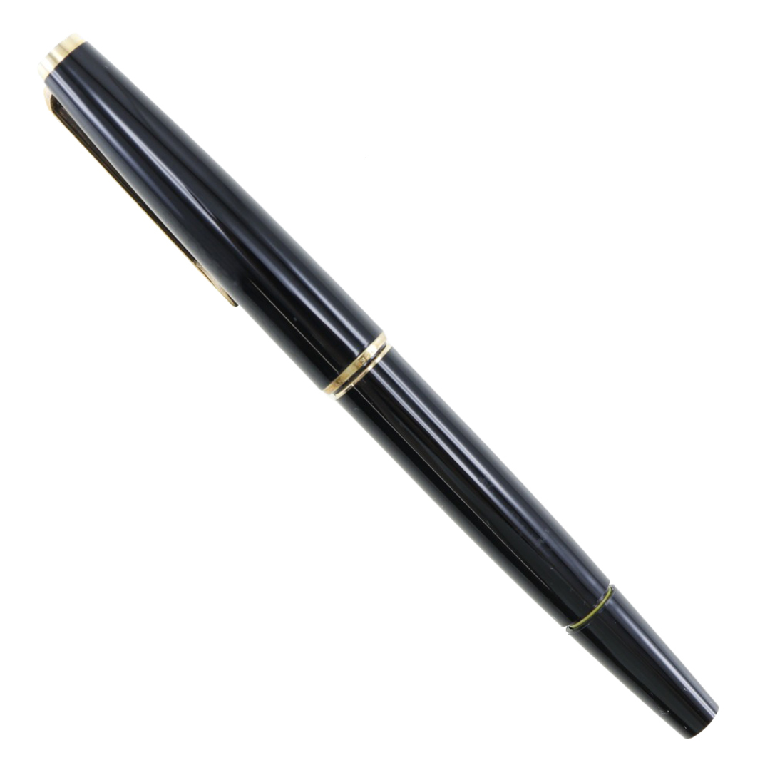 【MONTBLANC】モンブラン アンティーク 70年代 ペン先 14K(585) 筆記用具 ステーショナリー No.320 樹脂系 ブラック _ 万年筆