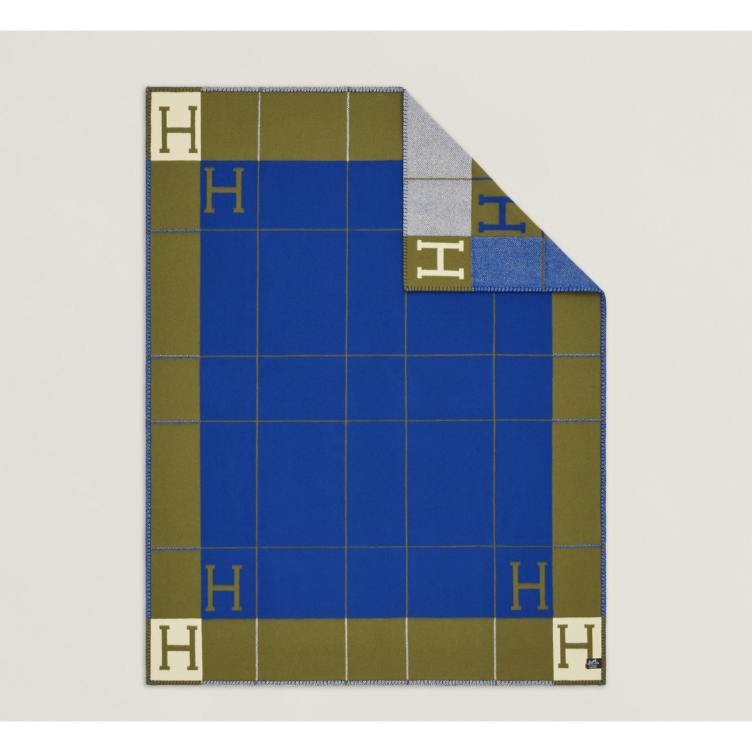 エルメスプレード 《アヴァロンIII》ブランケット　毛布