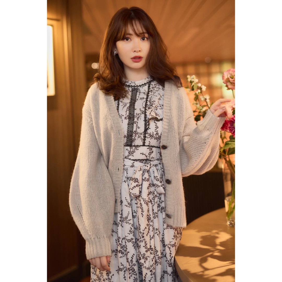 Her lip to - ♡ハーリップトゥ♡Pedicel Lace-Trimmed Long Dressの