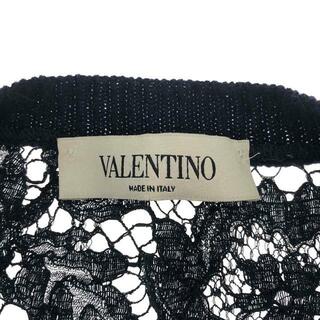 【美品】  VALENTINO / ヴァレンティノ | バック レース切替 ニット | L | ネイビー | レディース