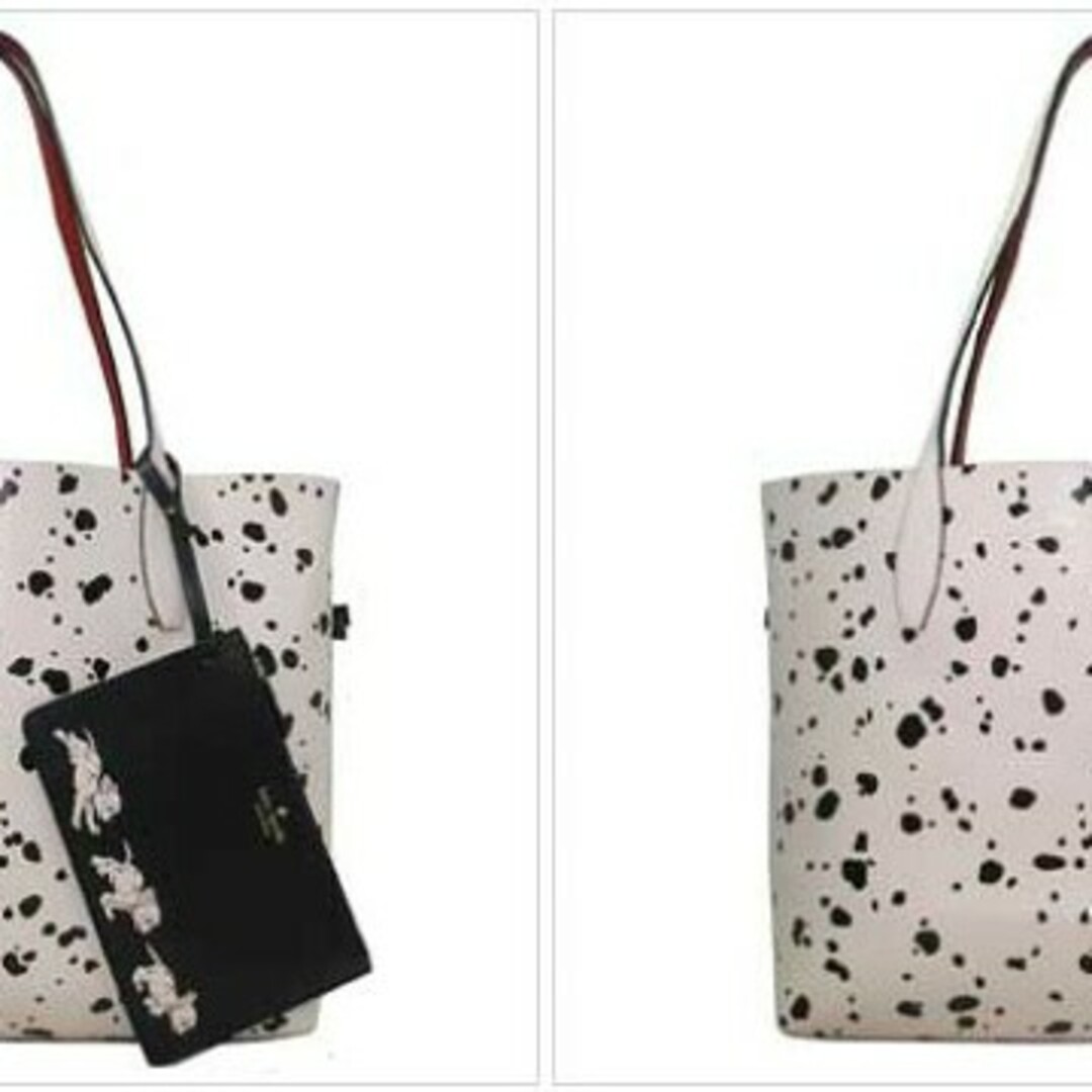 kate spade ディズニーコラボ クルエラ&ダルメシアンリバーシブルバッグ 2