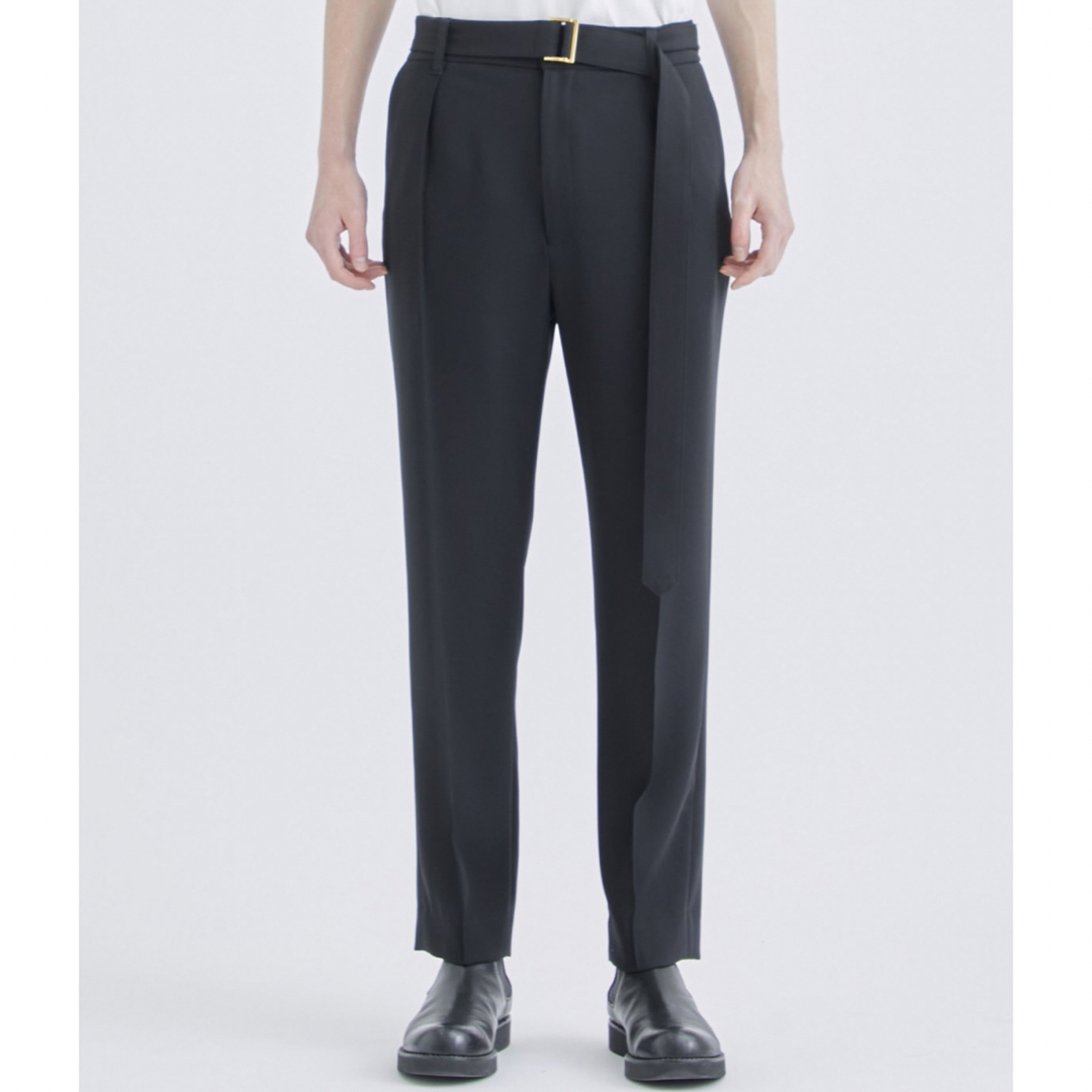 STUDIOUS別注 cullni BELTED TAPERD PANTS-