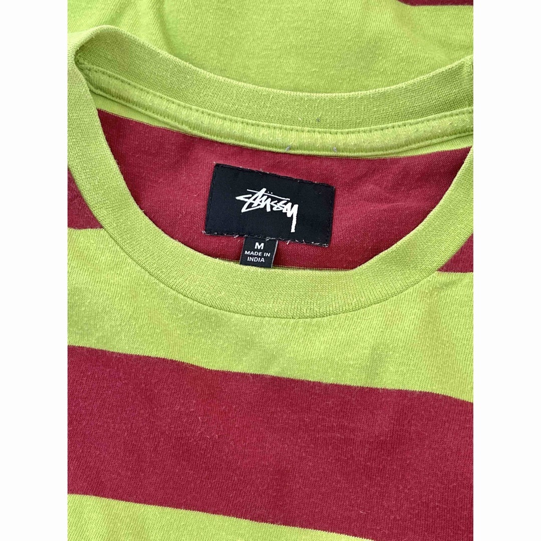 STUSSY(ステューシー)のステューシー STUSSY ボーダーTシャツ メンズのトップス(Tシャツ/カットソー(半袖/袖なし))の商品写真