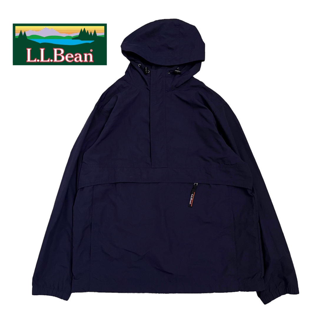 【L.L.Bean】ハーフジップ　ナイロンジャケット