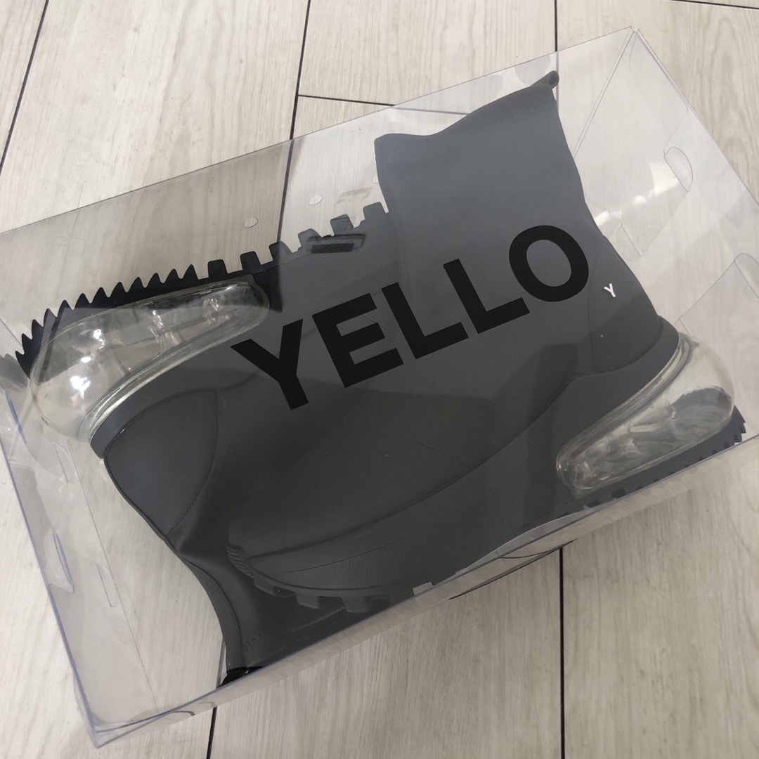 yellaw - 【新品未使用】YELLO エアースニーカーショートブーツ yellaw - 【新品未使用】YELLO エアースニーカーショートブーツ