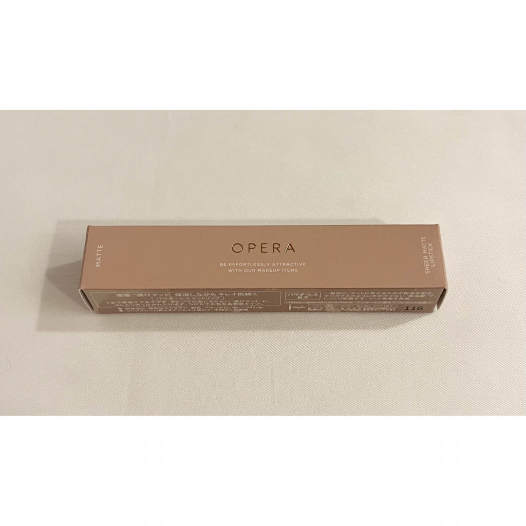 OPERA(オペラ)のオペラ シアーマットリップスティック 05フィグ コスメ/美容のベースメイク/化粧品(口紅)の商品写真