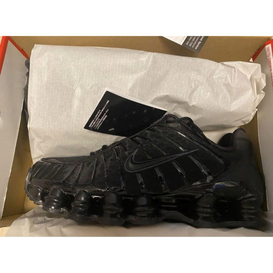 w 27.5cm NIKE W SHOX TL BLACK