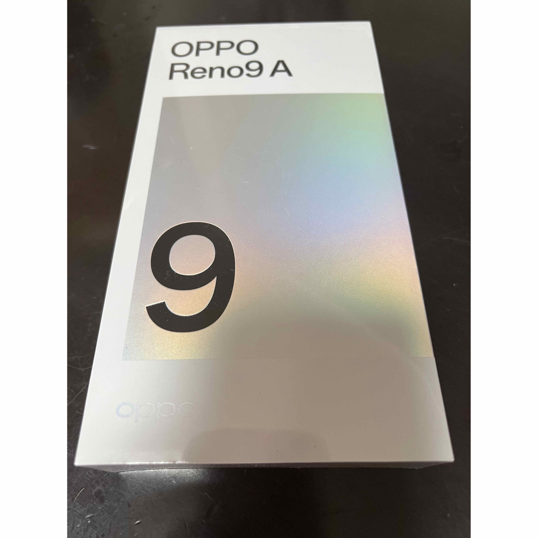 OPPO(オッポ)の新品未開封　OPPO Reno9A  ブラック　残債なし　SIMフリー スマホ/家電/カメラのスマートフォン/携帯電話(スマートフォン本体)の商品写真